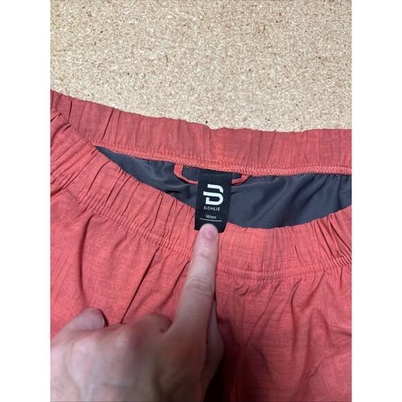 Bjorn Daehlie Lined Shorts Women’s M Pink H3 - Picture 3 of 7